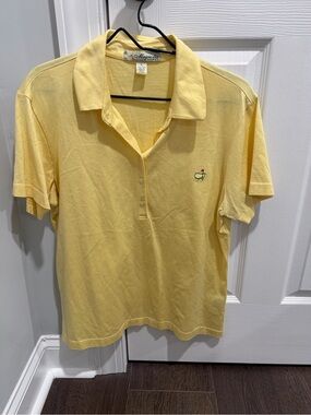 Magnolia Light Yellow Polo Shirt Masters